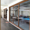 Pintu Sliding Aluminium Urat Kayu Pintu Sliding Aluminium Urat Kayu