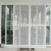 PINTU KAWAT NYAMUK Pintu Geser Aluminium 4 Daun + 2 Daun Kawat Nyamuk