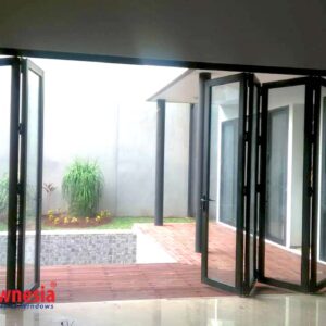Pintu Lipat 8 daun Pintu Lipat 8 daun