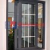 Jendela Geser Aluminium Jendela Sliding Aluminium Grey / Abu-abu