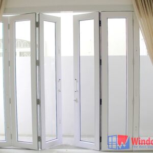 Pintu Lipat Aluminium (1) Pintu Lipat Aluminium 6 Daun
