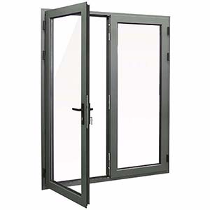 pintu swing aluminium