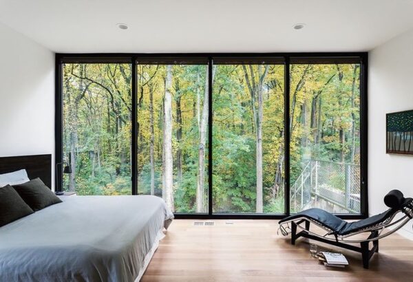 Pintu-Geser-Kamar-Tidur Pintu Geser Kaca Taman