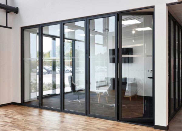 Bifold-Door-Aluminium Pintu Lipat Aluminium 5 Daun