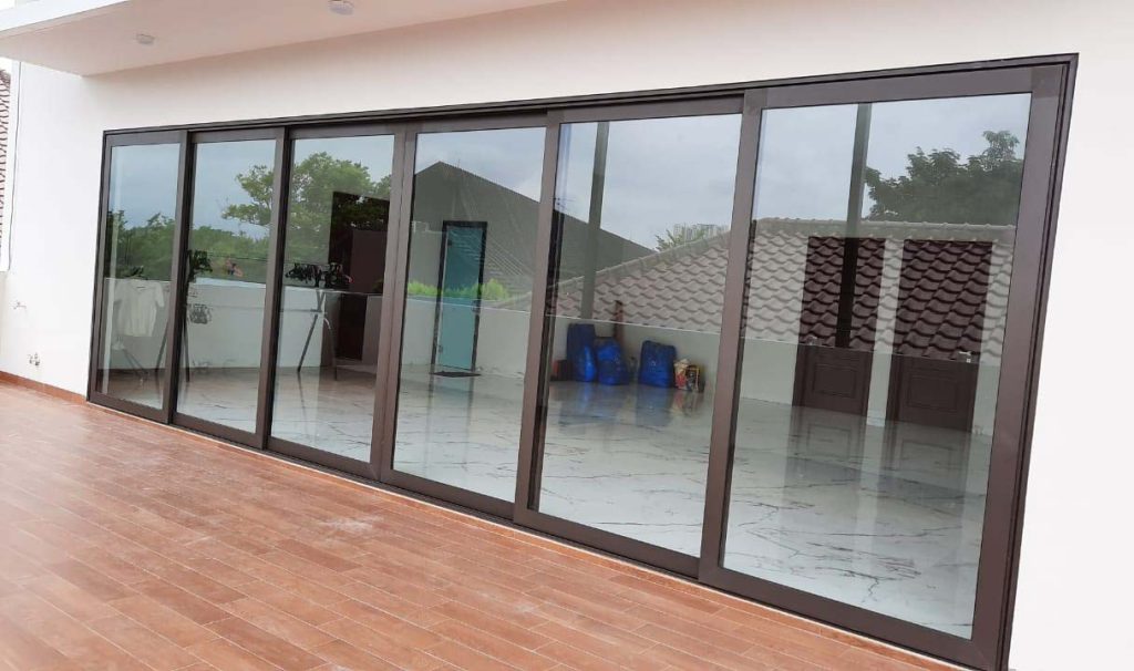 Jendela Geser Aluminium 6 Daun