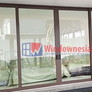 Pintu-Geser-Aluminium-4-Daun Pintu Sliding Aluminium 4 Daun