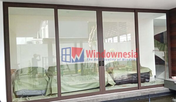 Pintu-Geser-Aluminium-4-Daun Pintu Sliding Aluminium 4 Daun