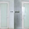 Pintu-Kamar-Mandi-Aluminium Pintu Swing UPVC Kamar Mandi
