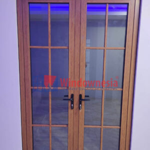 Pintu-Kupu-Tarung-2-Daun Pintu Aluminium Kupu Tarung