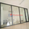 Pintu-Swing-dan-Kaca-Mati Pintu Swing Aluminium
