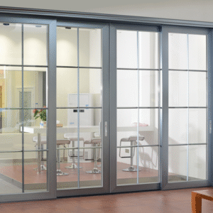 Pintu Geser Aluminium Grey Pintu Geser Aluminium Grey