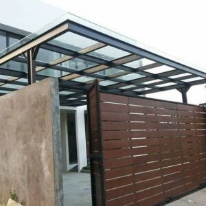 Atap Kaca Kanopi Skylight (14) Kanopi Kaca Tempered Transparan