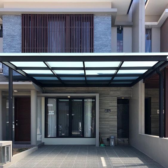 Atap Kaca Kanopi Skylight (17) Kanopi Atap Kaca Buram