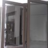 Jendela Casement Aluminium Coklat Jendela Casement Aluminium Coklat