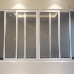Jendela Sliding UPVC (6) Jendela Sliding UPVC 4 Daun 280 x 170