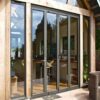 Pintu Aluminium Coklat (2) Pintu Lipat Aluminium Coklat ( Brown )