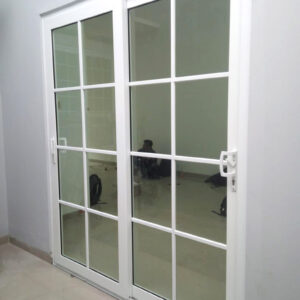 Pintu Geser UPVC 2 Daun Pintu Sliding UPVC 2 Daun