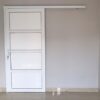 Pintu Geser UPVC (4) Pintu Aluminium ACP Putih