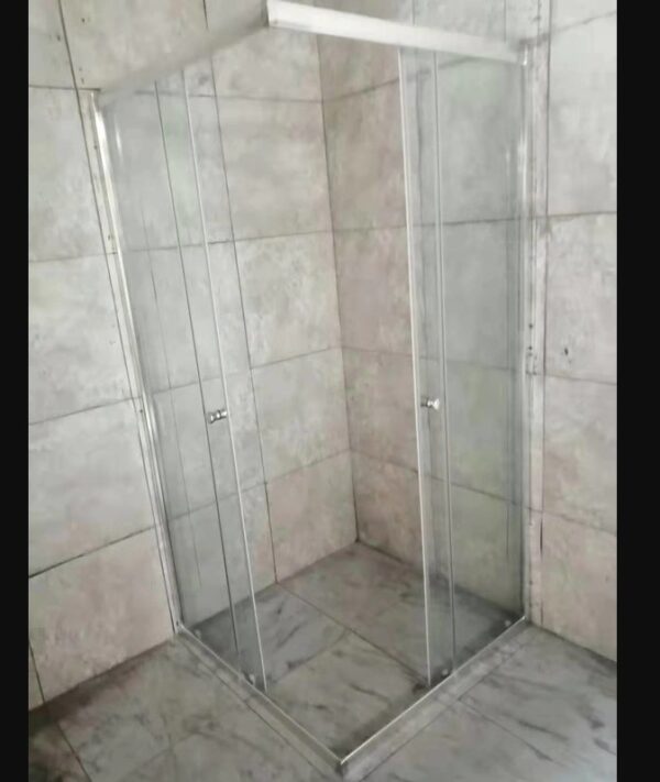 pintu kaca geser kamar mandi 90 x 90 Pintu Geser Kaca Kamar Mandi Sudut 90 x 90