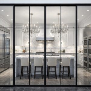 Pintu Slim Aluminium SLIM Pintu Sliding Aluminium SLIM 4 Daun